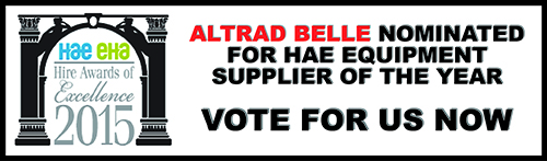 ALTRAD Belle Nominated for HAE Equipment Supplier of the Year!